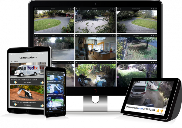 Camect Stream from Laptop, Phone, or Tablet